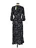 Sam Edelman 100% Rayon Polka Dots Black Casual Dress Size 6 - photo 2
