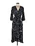Sam Edelman 100% Rayon Polka Dots Black Casual Dress Size 6 - photo 1