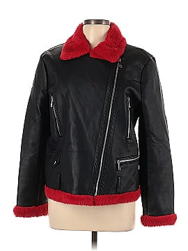 Deby Debo Faux Leather Jacket (view 1)