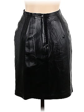 Jaeger Leather Skirt (view 2)