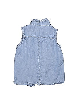 7 For All Mankind Denim Vest (view 2)