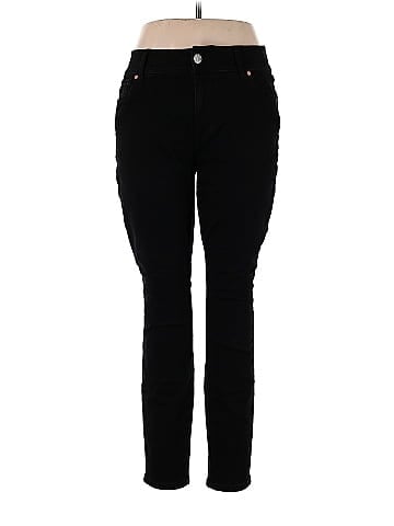 CABI Women Size 14 Black Pants