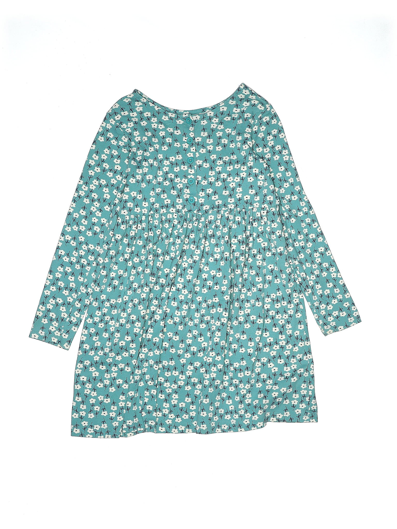 Hanna Andersson Teal Dress Size 140 (CM) 53 off ThredUp