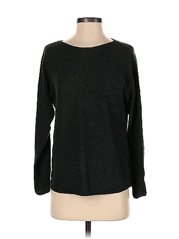 J.Jill Color Block Polka Dots Black Pullover Sweater Size 2X (Plus