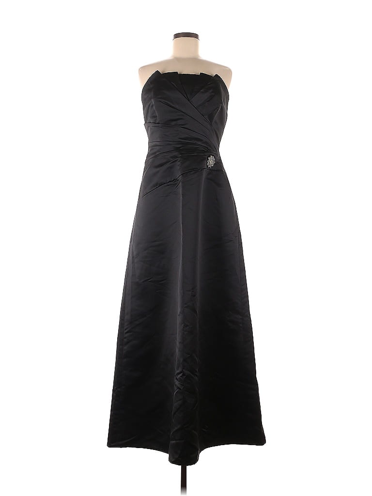 Belsoie 100% Polyester Black Cocktail Dress Size 12 - photo 1