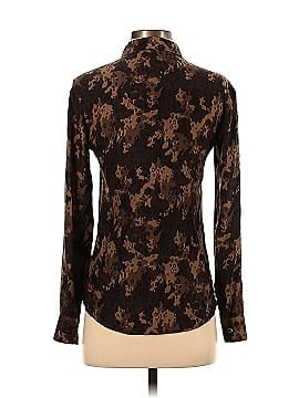 Carine Roitfeld for UNIQLO Long Sleeve Silk Top (view 2)