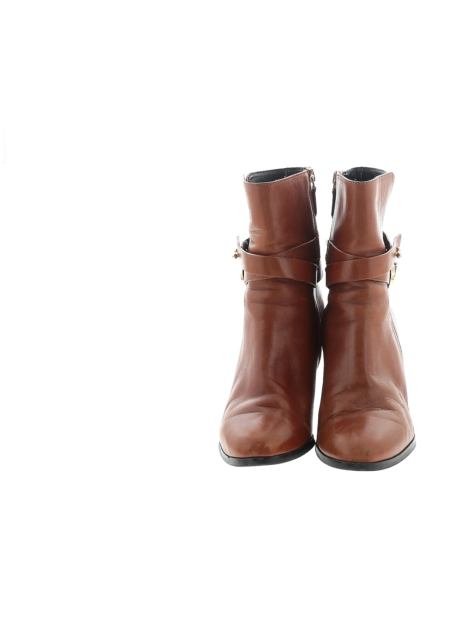 grigiarancio leather boots