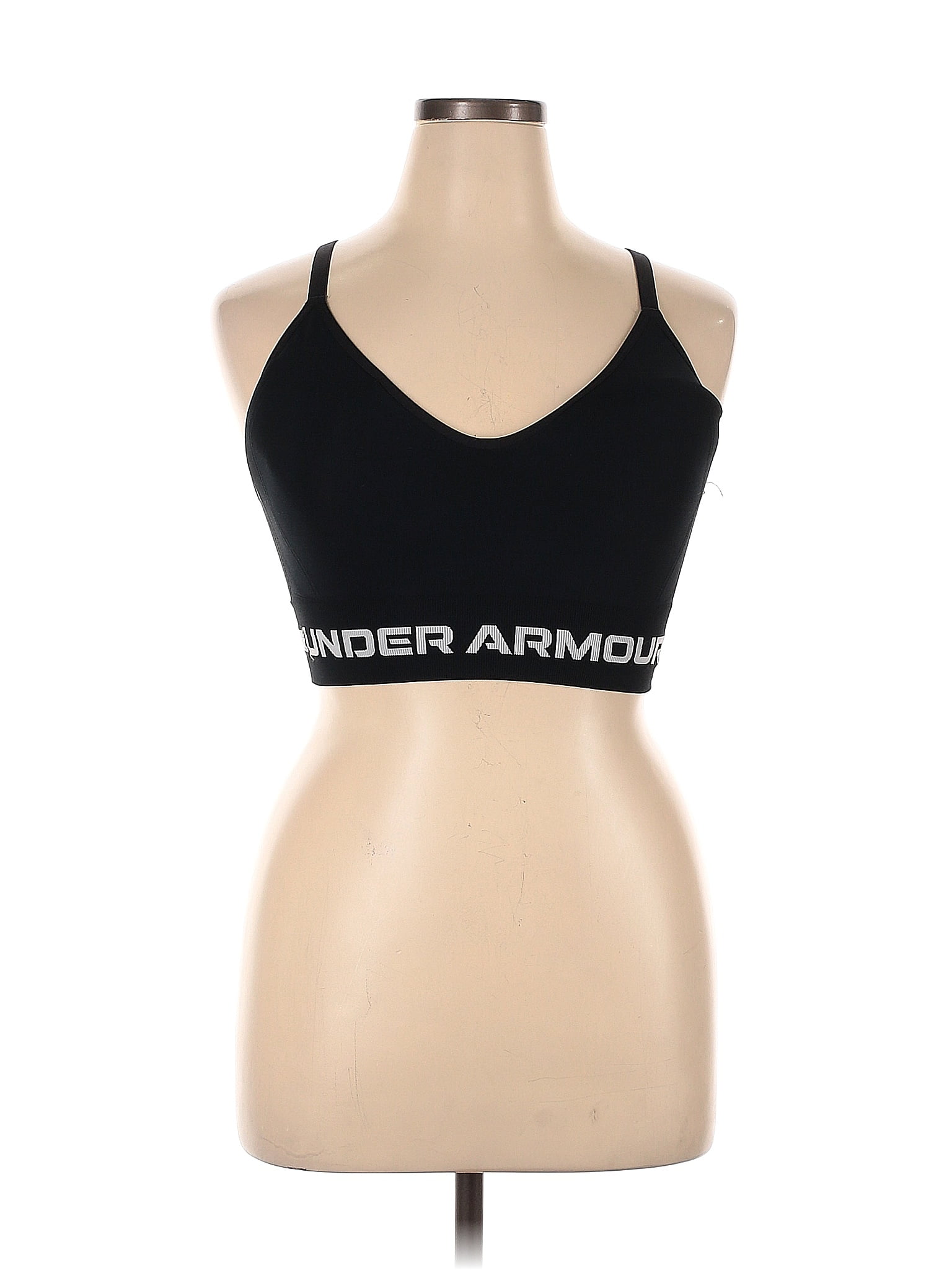 Under Armour Graphic Black Sports Bra Size XXL - 40% off