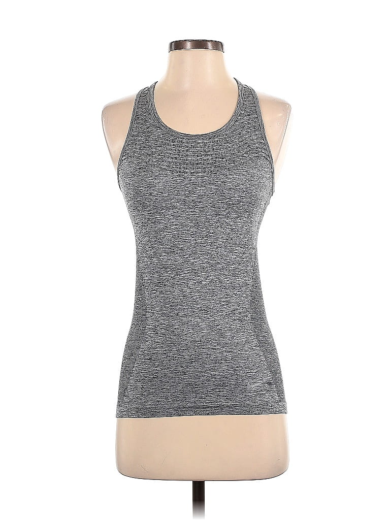 Pre-owned Nike Active Tank Top In Gray