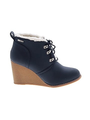 ladies navy ankle boots size 7