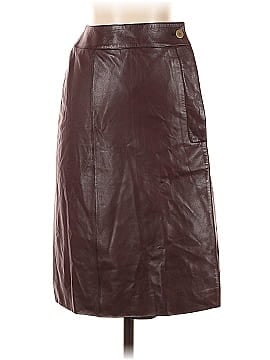 Chanel Leather Skirt (view 1)