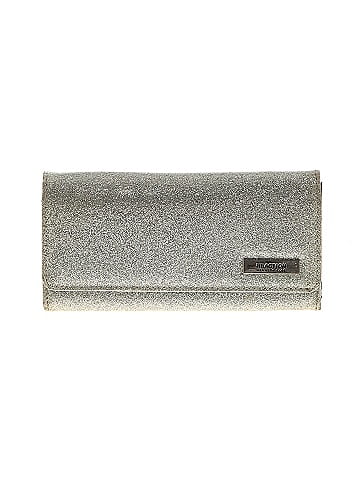 Kenneth Cole REACTION Solid Metallic Silver Wallet One Size - 75% off