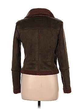 CoffeeShop Faux Leather Jacket (view 2)
