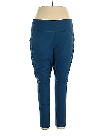 Tek Gear Blue Active Pants Size 2X (Plus) - 51% off