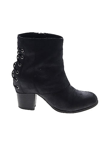 fergalicious black ankle boots