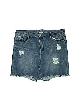 MBLM by Tess Holliday Denim Shorts (view 1)