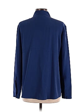 Nordstrom Collection Long Sleeve Silk Top (view 2)