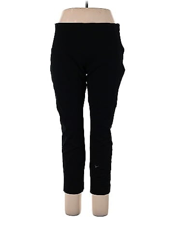 A New Day Polka Dots Black Casual Pants Size 16 - 43% off