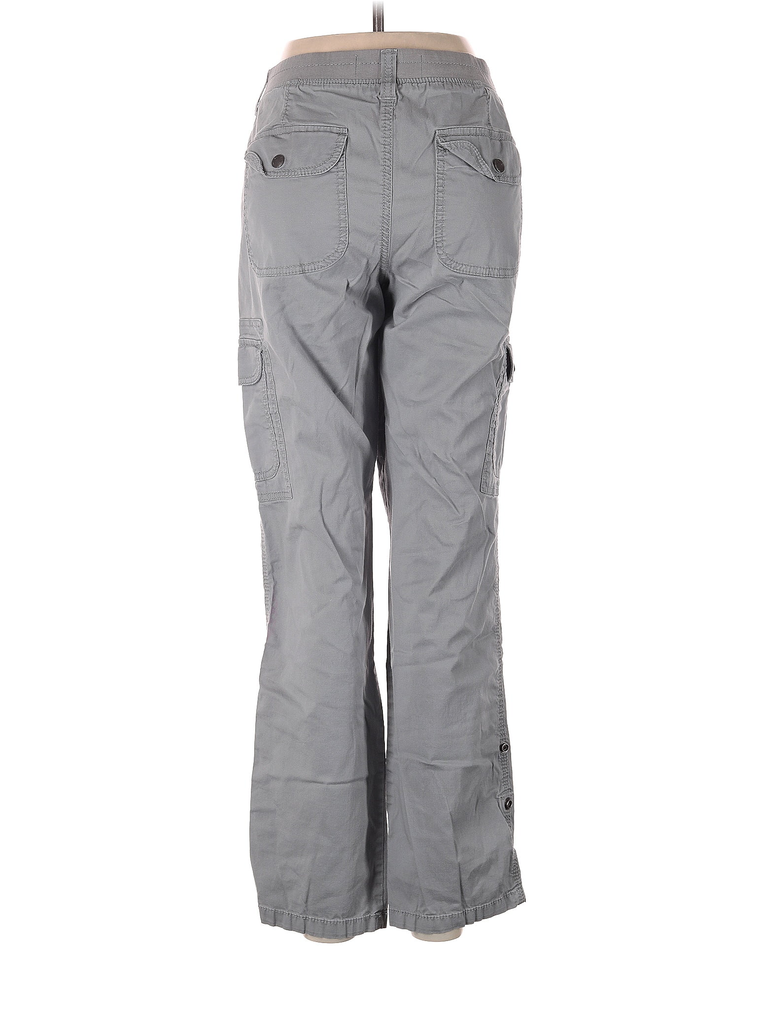 SONOMA life + style Solid Gray Cargo Pants Size 14 - 64% off