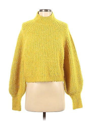 Zara sales yellow turtleneck