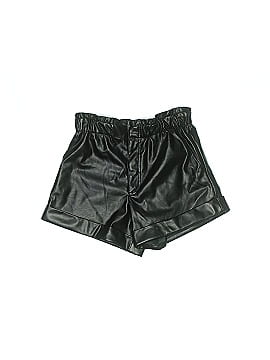 Buddy Love Faux Leather Shorts (view 1)