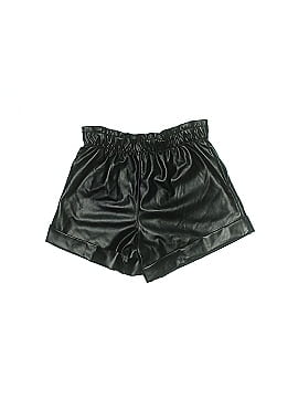 Buddy Love Faux Leather Shorts (view 2)