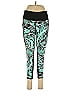 Rise by Lularoe Graphic Teal Active Pants Size M - photo 1