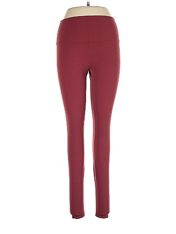 Lululemon Maroon Leggings Red Size 6 - $61 (32% Off Retail