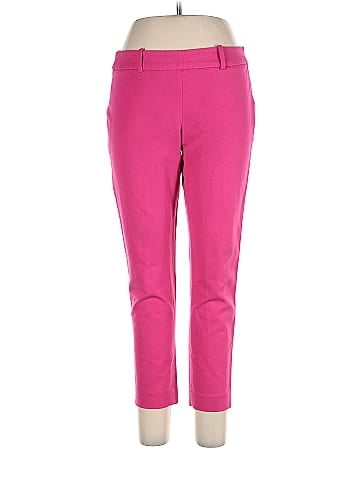 Cynthia Rowley TJX Solid Pink Dress Pants Size 10 - 51% off