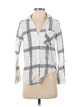 Divided by H&M 3/4 Sleeve Button-Down Shirt (view 1)