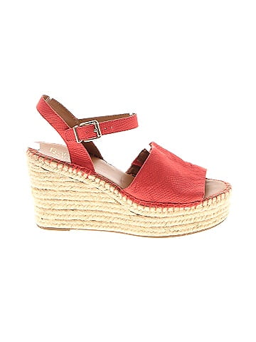 Franco sarto hot sale red wedges