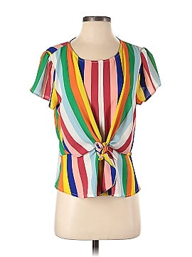 E&M Collection Short Sleeve Blouse (view 1)