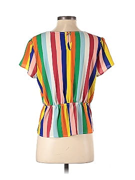 E&M Collection Short Sleeve Blouse (view 2)