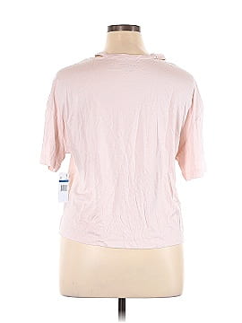Frayed Jeans Short Sleeve T-Shirt (view 2)
