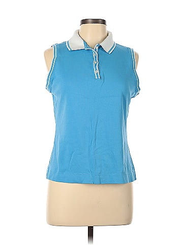 Izod sleeveless sale golf shirts