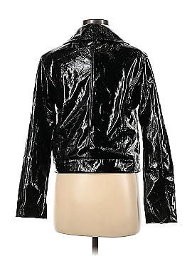 Good American Faux Leather Jacket (view 2)
