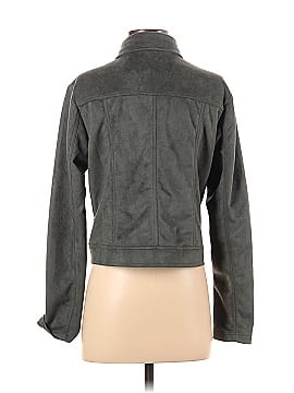 Peach Faux Leather Jacket (view 2)