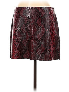 Alice + Olivia Leather Skirt (view 1)