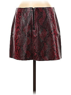Alice + Olivia Leather Skirt (view 2)