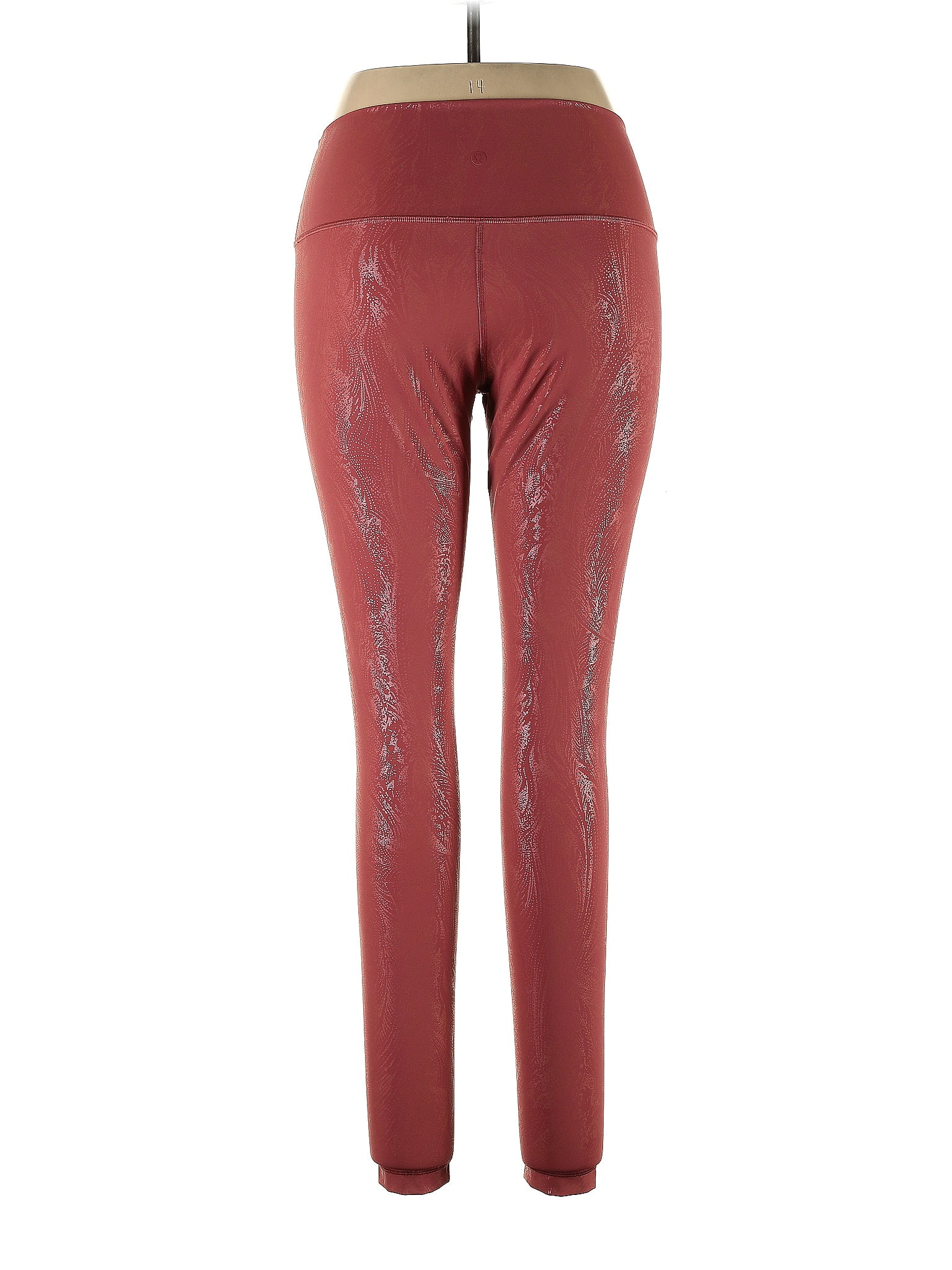 Lululemon Athletica Red Leggings Size 12 - 52% off