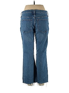 Madewell Kick Out Crop Jeans in Cherryville Wash: Raw-Hem Edition (view 2)