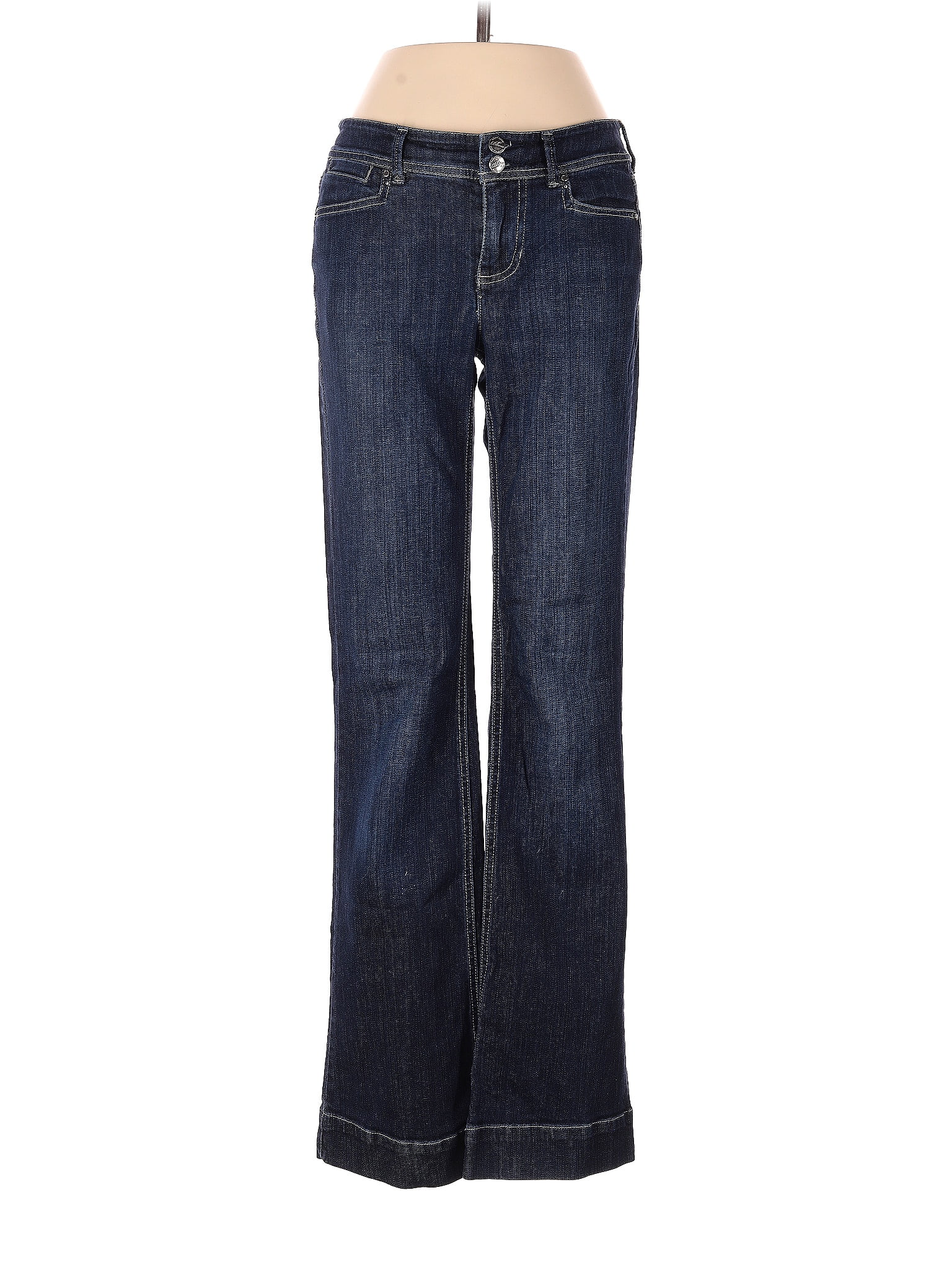 Hollister Solid Blue Jeggings Size 7 (Petite) - 66% off