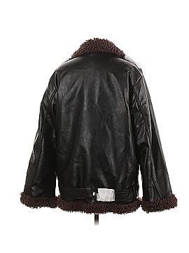 WeWoreWhat Faux Leather Jacket (view 2)