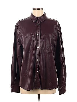 MOTF Faux Leather Jacket (view 1)
