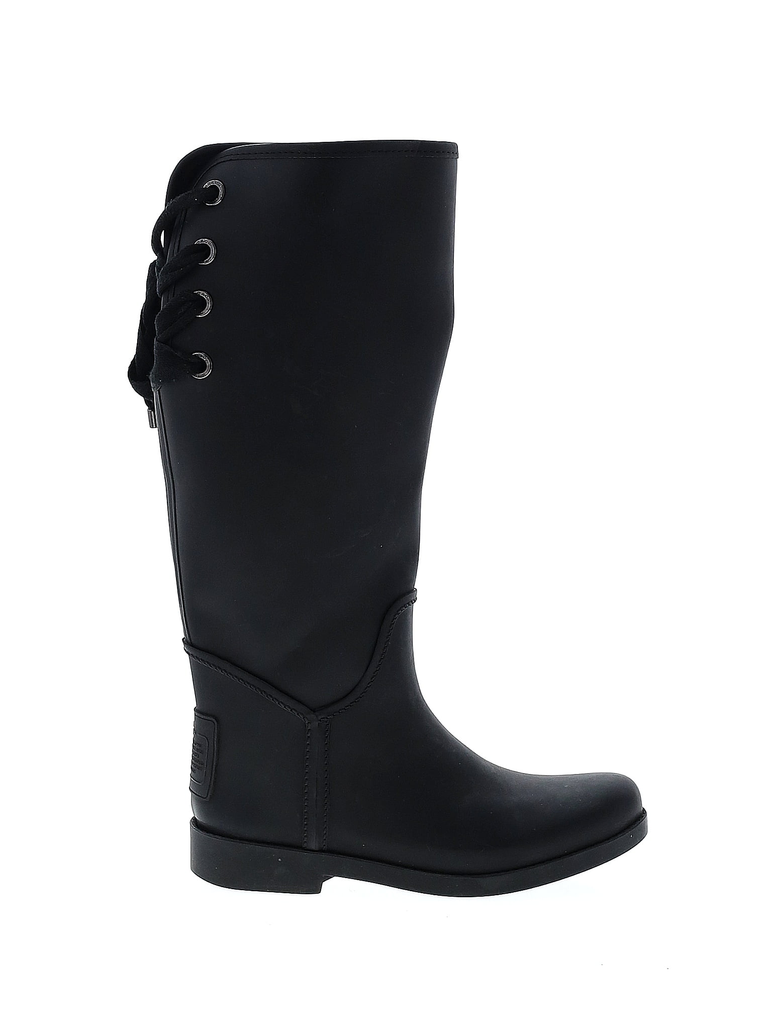 Coach tristee best sale black rain boots