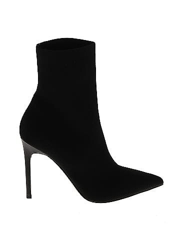 Express hot sale black booties