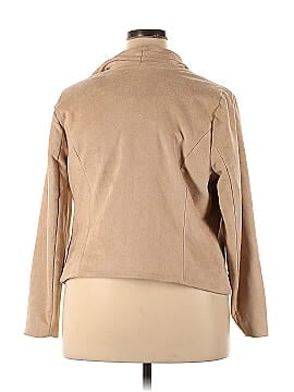 H By Halston Faux Leather Jacket (view 2)