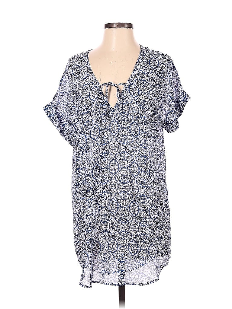 Pre-owned Francesca's Casual Dress In Blue