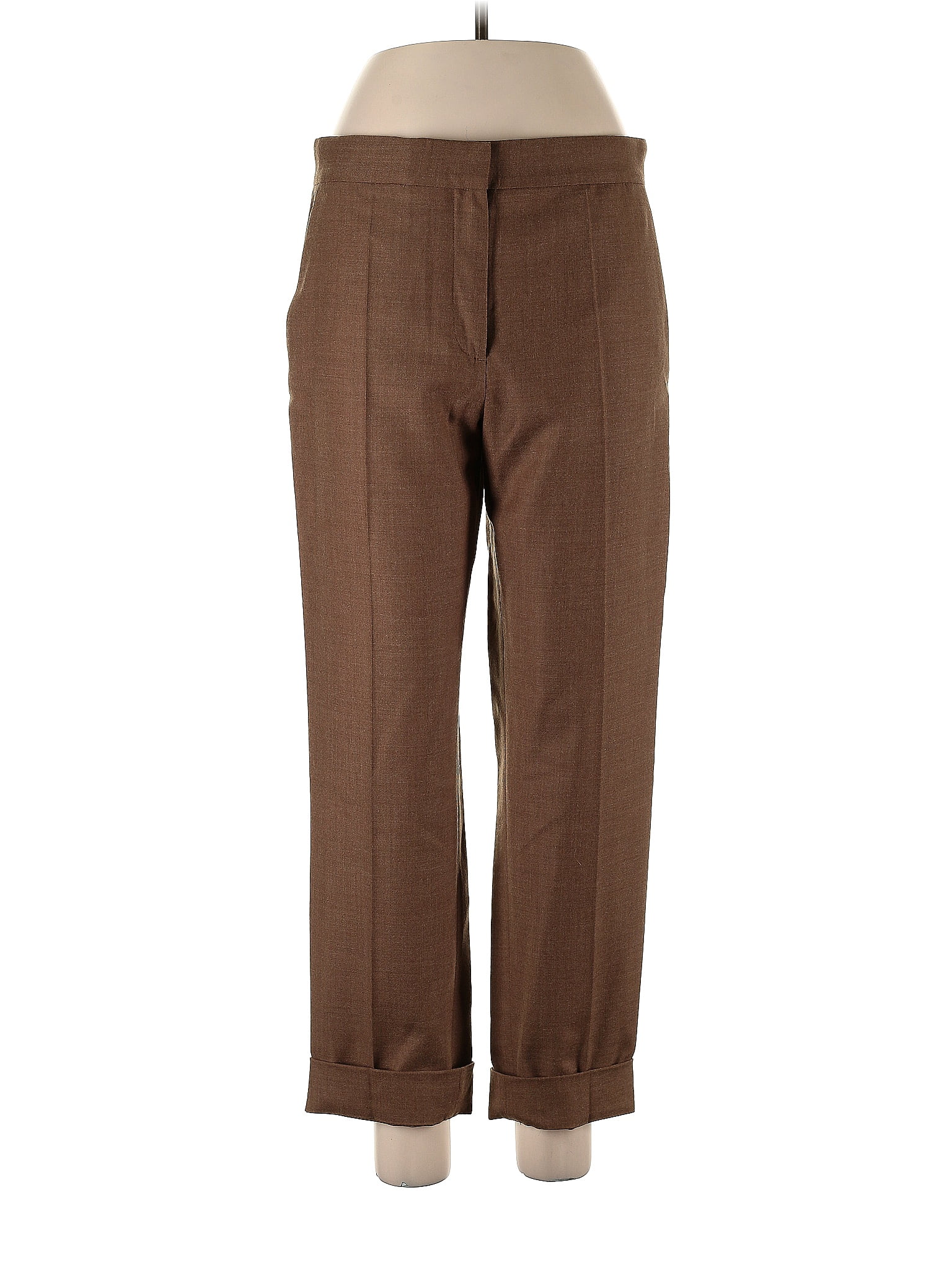 Cos 100% Wool Brown Wool Pants Size 10 - 76% off | ThredUp