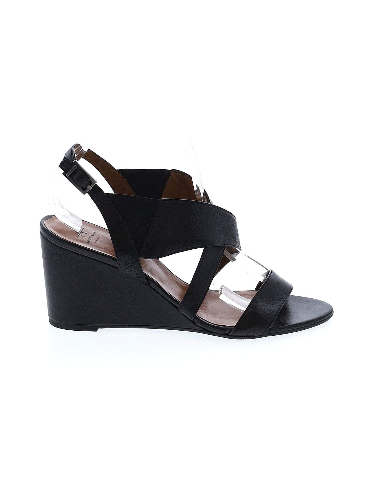 AQUATALIA 100 Other Solid Black Wedges Size 10 75 off ThredUp